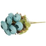 BUKIET 9 KACZEŃCY JESIENNYCH 40 CM KOLOR NIEBIESKI - obrazek 3