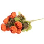 BUKIET 9 KACZEŃCY JESIENNYCH 40 CM KOLOR POMARAŃCZOWY - obrazek 3