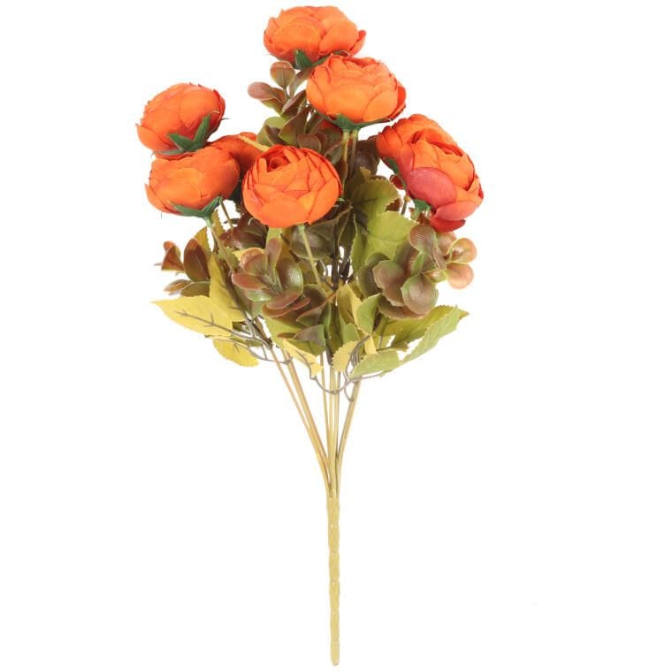 FLV134026P BUKIET 9 KACZEŃCY JESIENNYCH 40 CM KOLOR POMARAŃCZOWY - obrazek 1