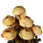 BUKIET 9 KACZEŃCY JESIENNYCH 40 CM KOLOR ŻÓŁTY - obrazek 2