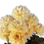 BUKIET 9 CHRYZANTEM 38 CM KOLOR KREMOWY - obrazek 2