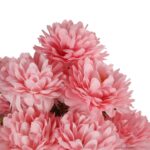 BUKIET 9 CHRYZANTEM 38 CM KOLOR RÓŻOWY - obrazek 2