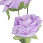 GAŁĄZKA 3 RÓŻ 66 cm KOLOR FIOLETOWY - obrazek 2