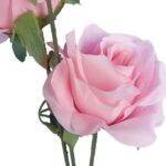 GAŁĄZKA 3 RÓŻ 66 cm KOLOR JASNO RÓŻOWY - obrazek 2