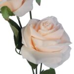 GAŁĄZKA 3 RÓŻ 66 cm KOLOR KREM - obrazek 2