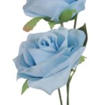 GAŁĄZKA 3 RÓŻ 66 cm KOLOR NIEBIESKI - obrazek 2