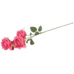GAŁĄZKA 3 RÓŻ 66 cm KOLOR RÓŻOWY - obrazek 3