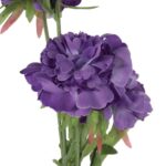 GAŁĄZKA 5 PIWONII 76 cm KOLOR FIOLETOWY - obrazek 2