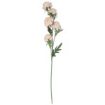 GAŁĄZKA 5 PIWONII 76 cm KOLOR KREMOWY