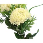 BUKIET 5 TAWUŁEK KOLOR BIAŁY - WYSOKOJAKOŚCIOWE DEKORACJE KWIECISTE - obrazek 3