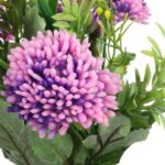 BUKIET 5 TAWUŁEK W KOLORZE FIOLETOWYM - SZTUCZNE KWIATY WYSOKIEJ JAKOŚCI - obrazek 2