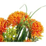 Bułka Sztuczna Tawuła w Kolorze Pomarańczowym - 5 sztuk, Wysokość 30 cm - obrazek 3