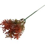 Czerwona Gałązka Bukszpanu jako Dekoracja Wnętrz - 20 cm - obrazek 3