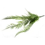 Sztuczna Paproć Wysokość 55cm - Zielony Dekoracyjny Dodatek do Kompozycji - obrazek 3