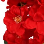 Bukiet 5 storczyków 58cm kolor czerwony - obrazek 3