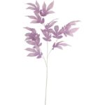 LIŚĆ GAŁĄZKA POTRÓJNA FIIOLETOWA 95CM