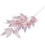 LIŚĆ GAŁĄZKA POTRÓJNA JASNO RÓŻOWA 95CM - obrazek 3