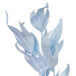 Gałązka Sztucznych Liści 95 cm kolor jasno niebieski - obrazek 2