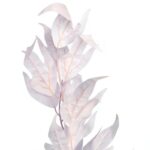Gałązka Sztucznych Liści 95 cm kolor jasno różowy - obrazek 2