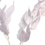 Gałązka Sztucznych Liści 95 cm kolor jasno różowy - obrazek 3