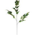 Gałązka Sztucznych Liści 95 cm kolor jasno zielony