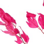 Gałązka Sztucznych Liści 95 cm kolor różowy - obrazek 3