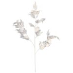 Gałązka Sztucznych Liści 95 cm kolor szary