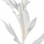 GAŁĄZKA LIŚCI OZDOBNYCH 112 CM KOLOR BIAŁY - obrazek 2