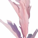 GAŁĄZKA LIŚCI OZDOBNYCH 112 CM KOLOR RÓŻOWY - obrazek 2