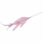 GAŁĄZKA LIŚCI OZDOBNYCH 112 CM KOLOR RÓŻOWY - obrazek 3