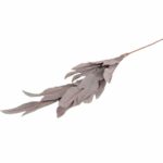 GAŁĄZKA LIŚCI OZDOBNYCH 112 CM KOLOR SZARY - obrazek 3