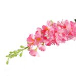 Gałązka Dekoracyjna Ostróżka Różowa - Podwójne Kwiaty 87cm - obrazek 2