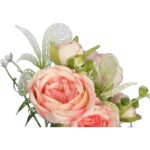 BUKIET 5 GAŁĄZEK Z DROBNYMI PIWONIAMI KOLOR RÓŻOWY - obrazek 3