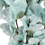 Sztuczny Bukiet 5 Gladioli w Kolorze Miętowym - Wysokiej Jakości Dekoracja o Wysokości 65cm - obrazek 3