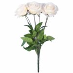 BUKIET 9 RÓŻ 44 CM KOLOR KREMOWY