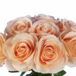 BUKIET 9 RÓŻ 44 CM KOLOR ŻÓŁTY - obrazek 2