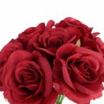 BUKIET 7 RÓŻ 37 CM KOLOR CZERWONY - obrazek 2
