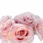 BUKIET 7 RÓŻ 37 CM KOLOR JASNY RÓŻ - obrazek 2