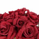 BUKIET 9 RÓŻ 48 CM KOLOR CZERWONY - obrazek 2
