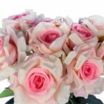 BUKIET 9 RÓŻ 48 CM KOLOR RÓŻOWY - obrazek 2