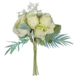 BUKIET 10 RÓŻ 30 CM KOLOR ZIELONY