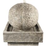 Fontanna dekoracyjna Magiczna Światłość 50x65 cm ze sztucznego kamienia z podświetleniem wody - obrazek 2