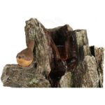 Podświetlana Fontanna Dekoracyjna Stylizowana na Kamień 37x30x60 cm - obrazek 2