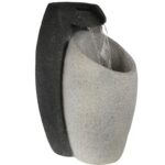 Fontanna Dekoracyjna Klimatyzująca z Podświetleniem Nocnym stylizowana na Kamień - obrazek 2