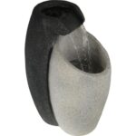 Fontanna Dekoracyjna Klimatyzująca z Podświetleniem Nocnym stylizowana na Kamień - obrazek 3