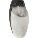 Fontanna Dekoracyjna Klimatyzująca z Podświetleniem Nocnym stylizowana na Kamień