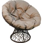 FOTEL obrotowy do ogrodu wygodna Poducha
