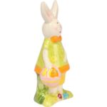 ZAJĄC CERAMICZNY FIGURKA ŻÓŁTA - obrazek 3