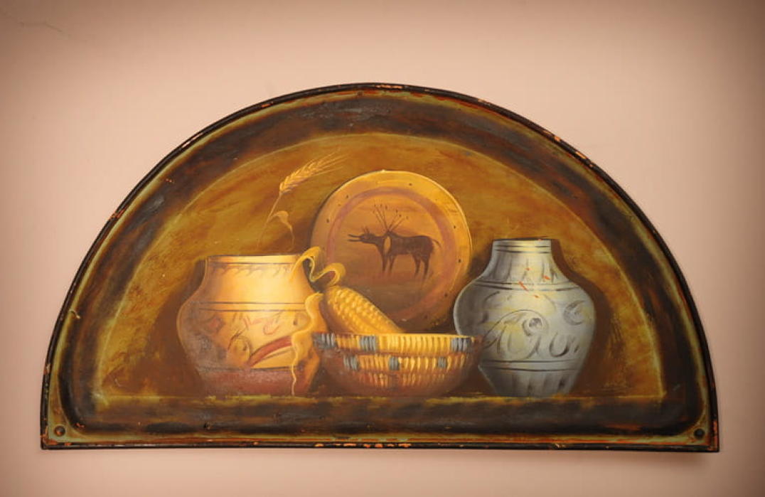 FX0966 Metaloplastyczny Obraz Półokrągły - obrazek 1