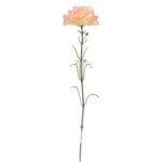 Goździk Sztuczny Żółto-Różowy Cieniowany 50 cm - obrazek 3